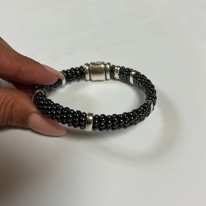 LAGOS Black Caviar Bracelet size Medium